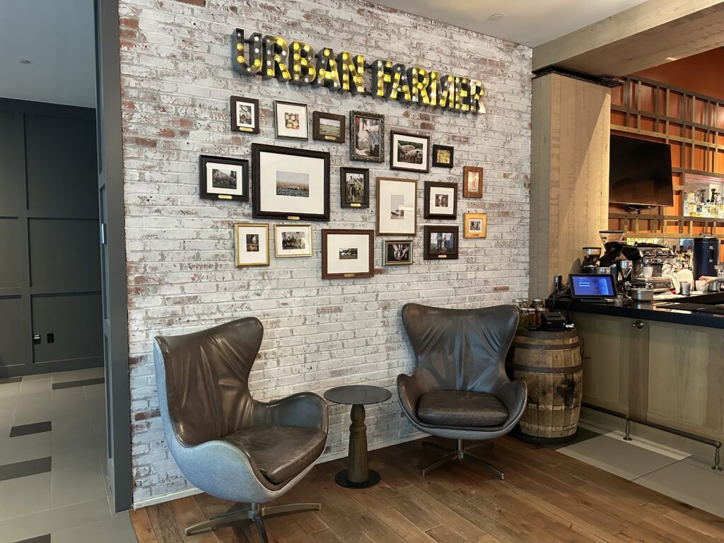 Urban Farmer restaurant in The Logan Hotel, Philadelphia