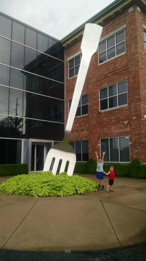 SheBuysTravel See the World's Largest Fork in Springfield, MO