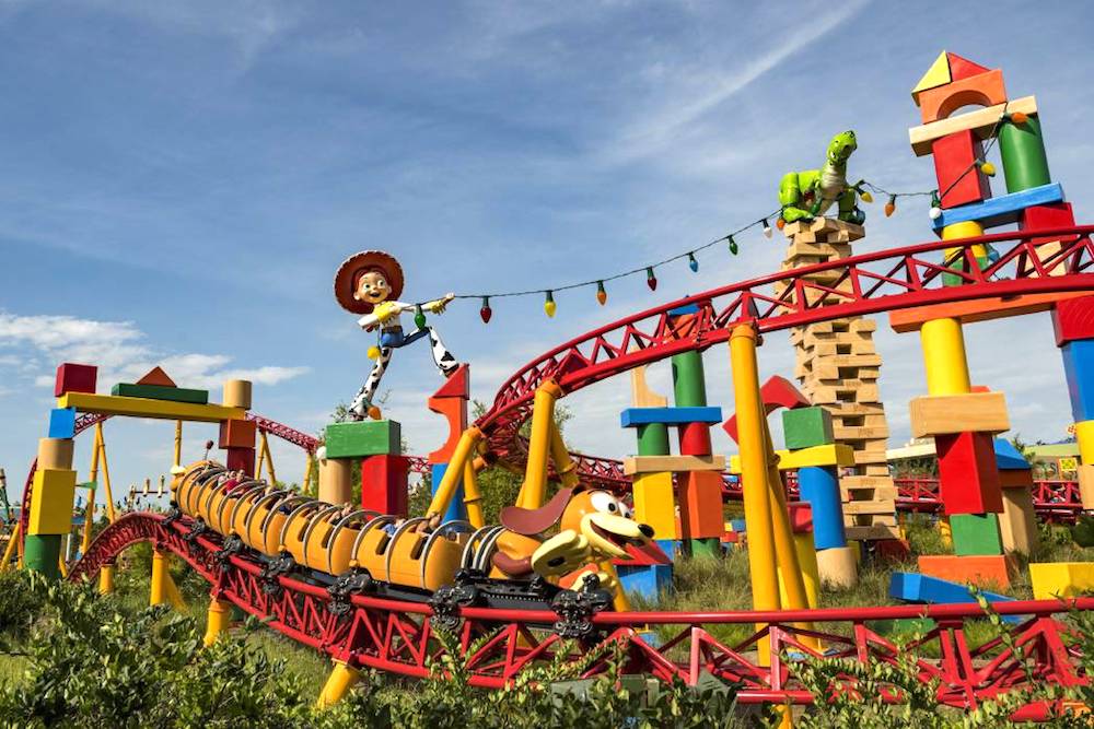 rides in Toy Story Land