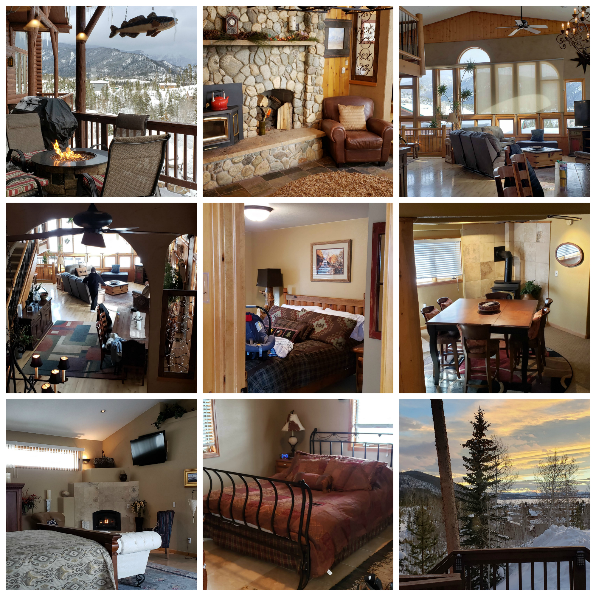For multigenerational family travel, the Overlook at Grand Lake is the perfect mountain town accommodations, sleeping up to 22.