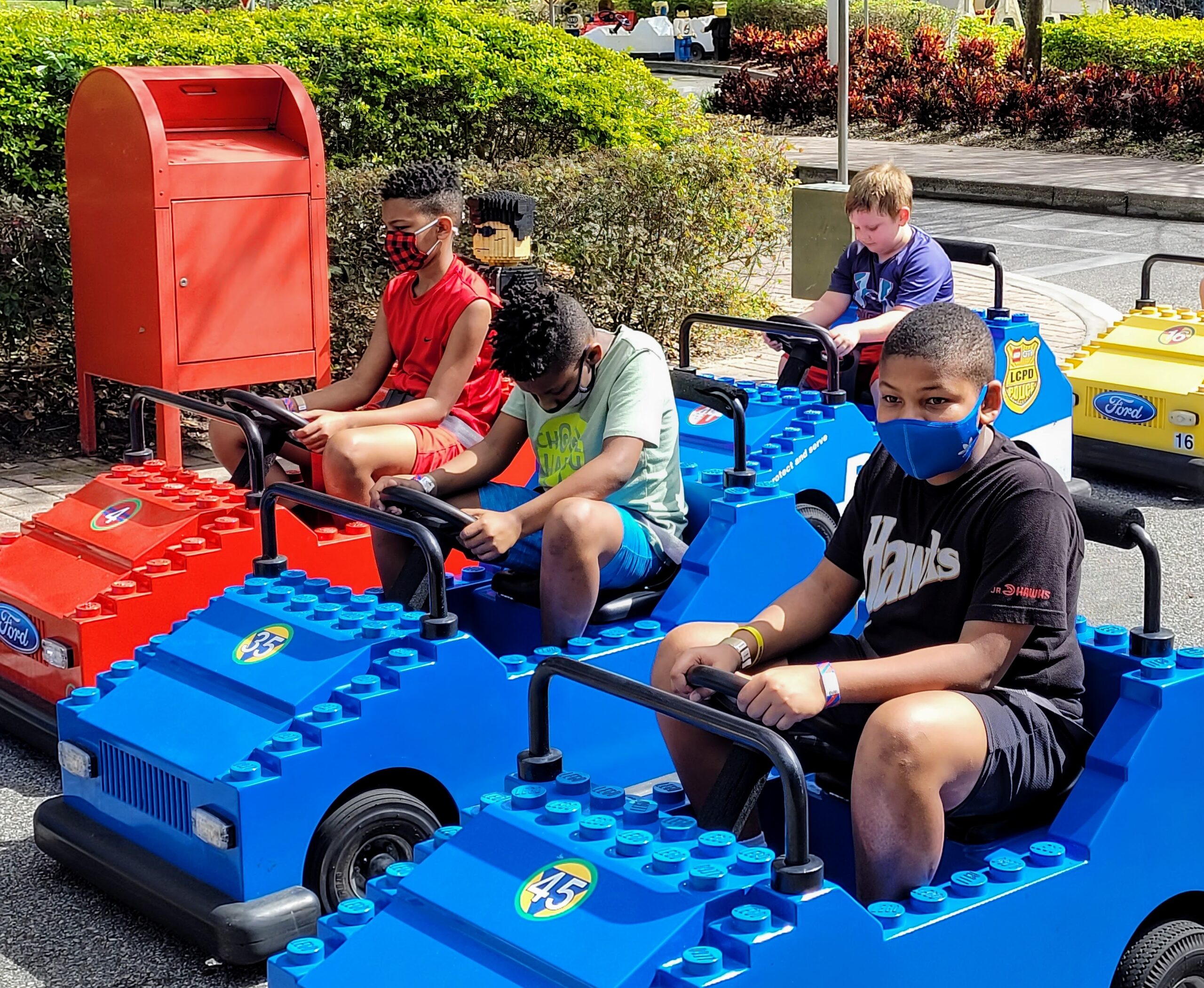 Going to Driving School is still a hit when visiting LEGOLAND with kids over 10.