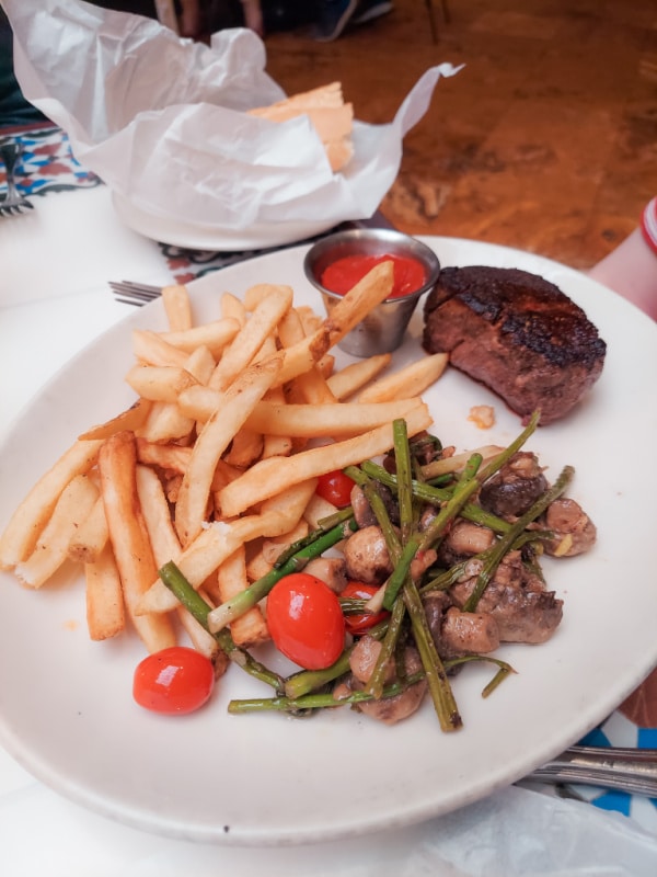 The Spanish and Cuban flavors of the Columbia Restaurant in St. Augustine Florida