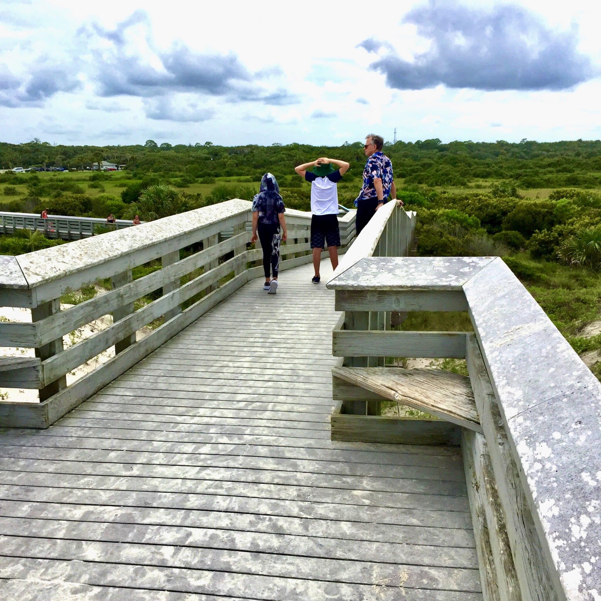 St. Augustine beaches love fine boardwalk approaches.