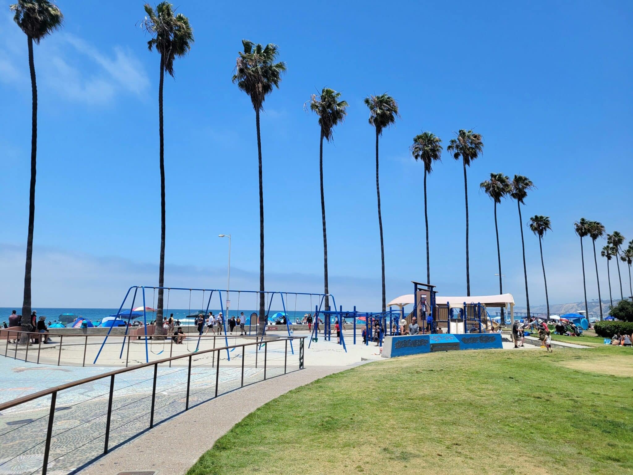 La Jolla shores beach in San Diego