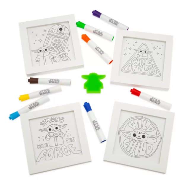 Grogu Color Art Frame Set Star Wars: The Mandalorian