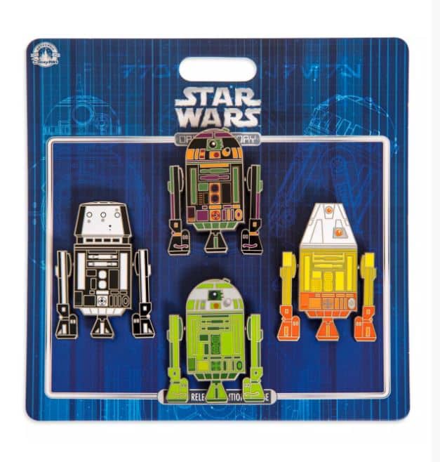 Star Wars Droid Pin Set 4-Pc. Limited Release