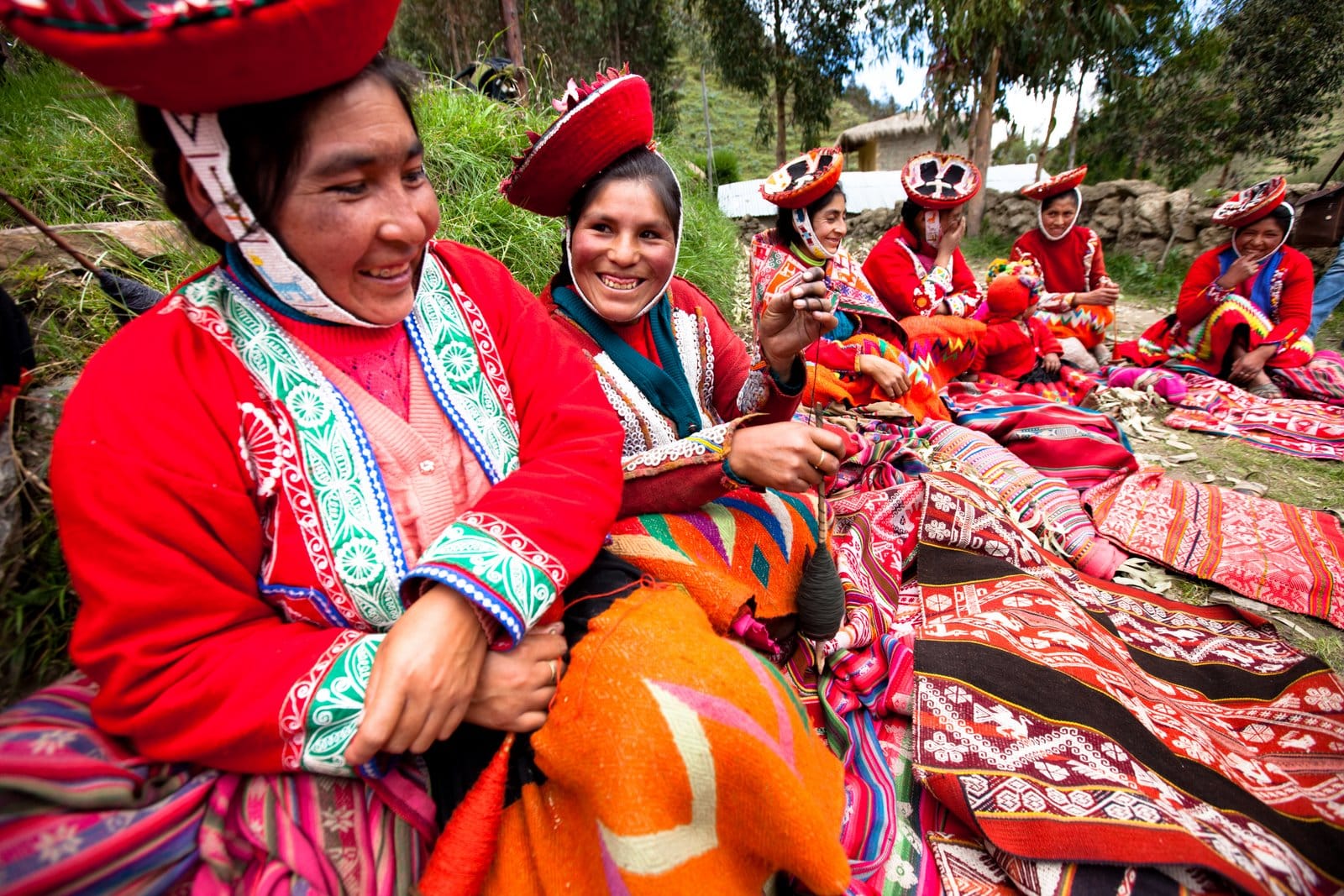 Awamaki Weavers in Peru - Global Family Travels tours