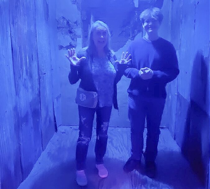 Crescent Hotel Arkansas morgue on the ghost tour