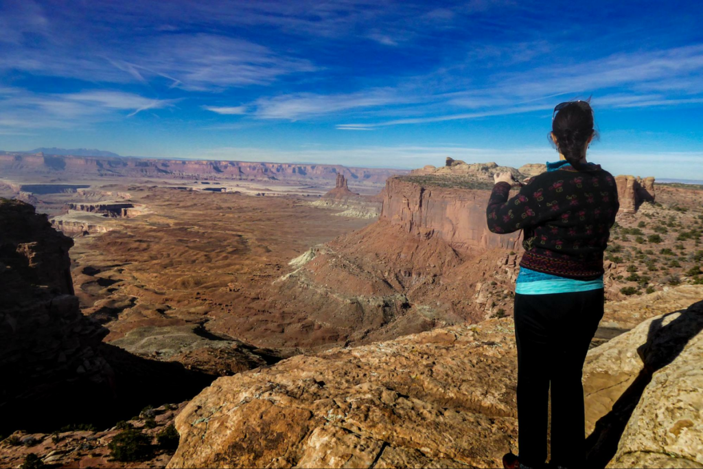 The Grand View plateau in Utah