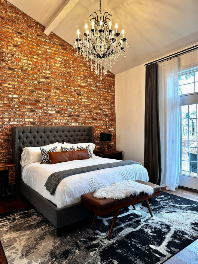 Decorated room at The Vine House B&B, Temecula, CA.