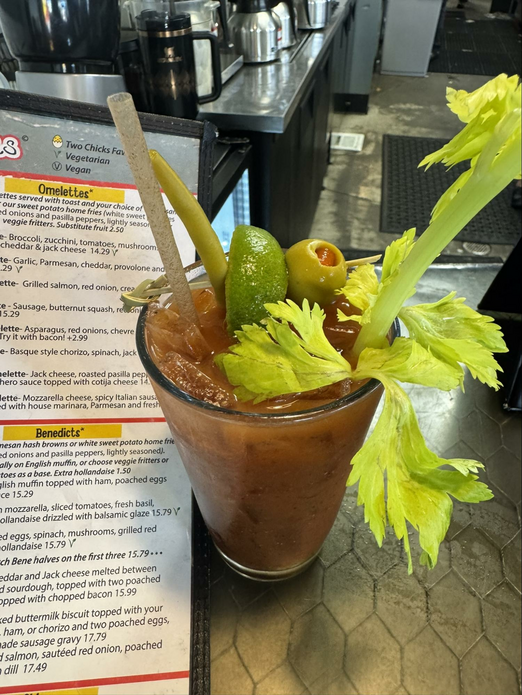 Bloody Mary from Two Chicks