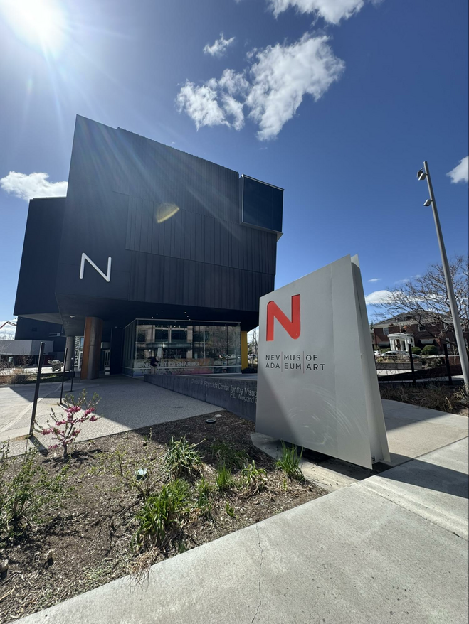 Front of the Nevada Museum of Art