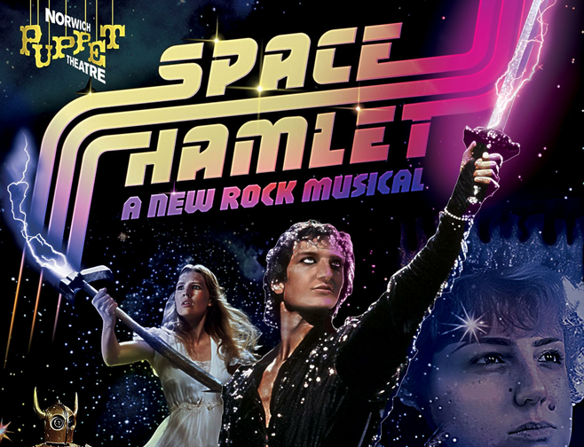 The new rock musical, Space Hamlet, will premiere in Norwich in August 2025.