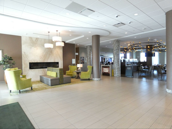 Lobby at Holiday Inn Paducah Riverfront