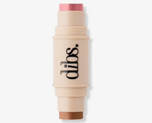 Light pink Tarte Sea Power Flex Desert Island Duo Blush & Bronzer Stick Mini