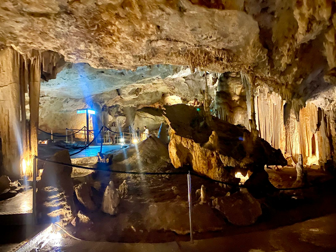 interior of cave