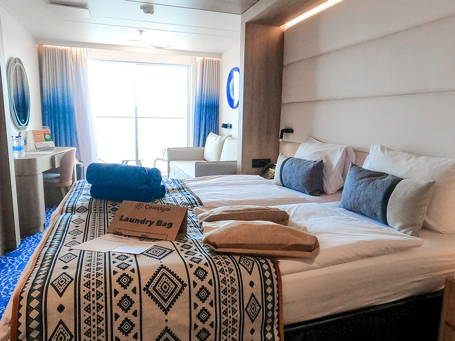 Junior Dream Suite on the Celestyal Discovery cruise ship