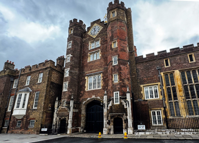 Member of the current royal family including Princess Anne call St. James's Palace their home when in London and can walk to nearby Buckingham Palace