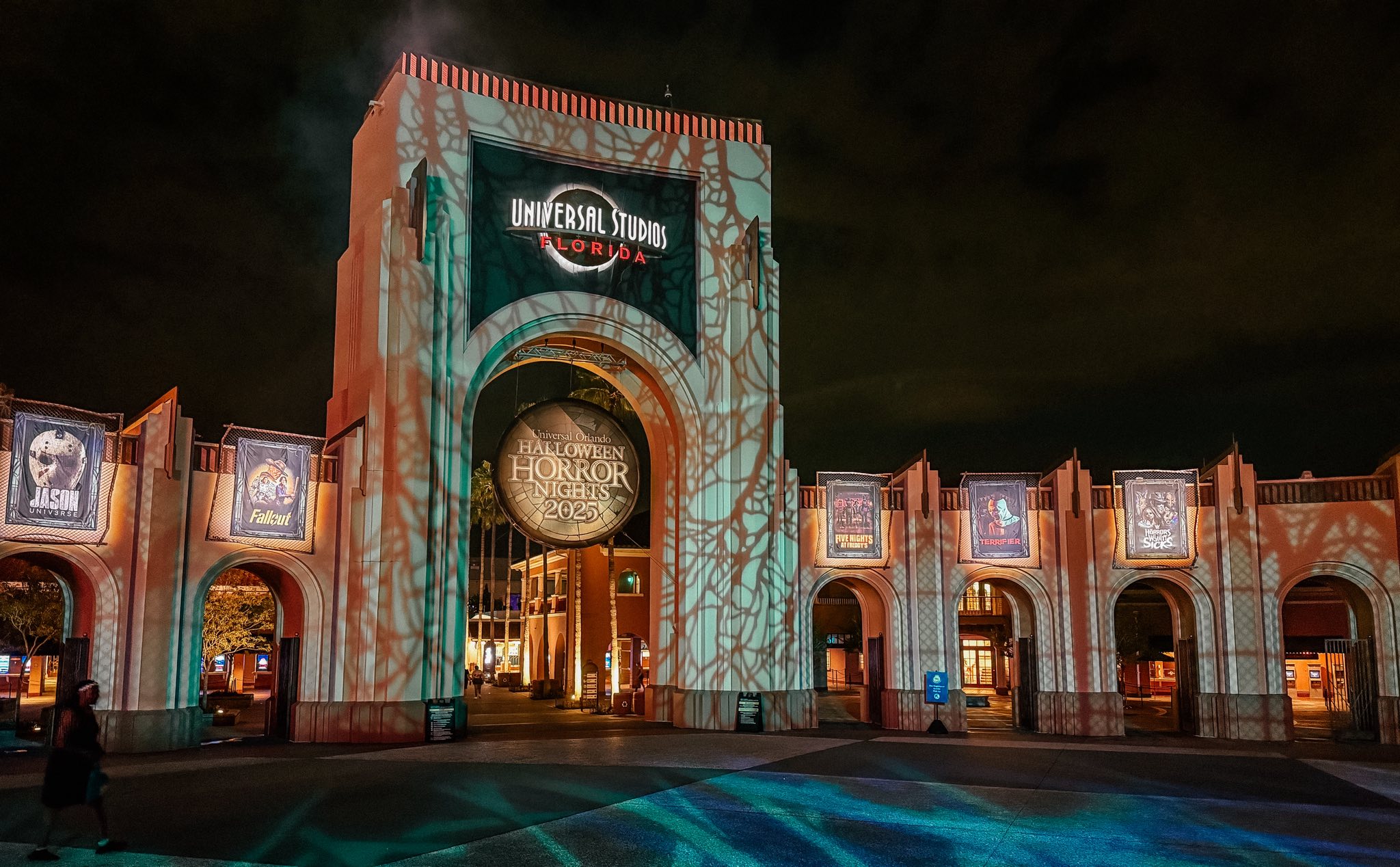 Entrance to Halloween Horror Nights at Universal Studios