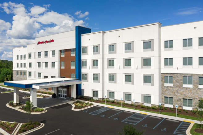 The Hampton Inn courtesy Hilton