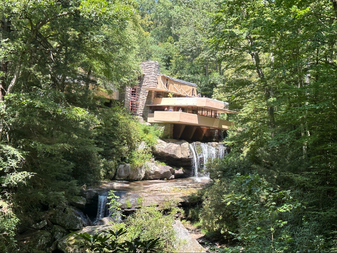 Wright's Masterpiece - Fallingwater. 