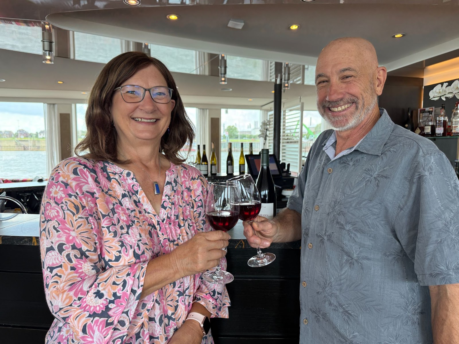 wine tasting on AmaSerena