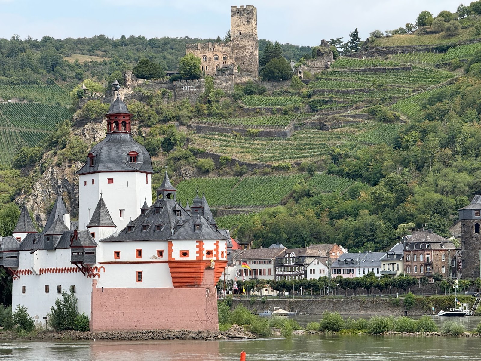 Pfalzgrafenstein Castle on the Rhine River