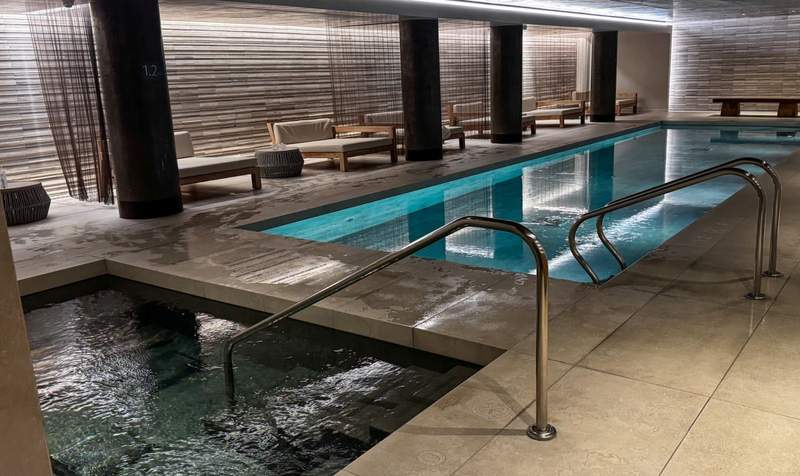 Swim laps, bath in a jacuzzi or work out at The Westin London City's Heavenly Spa by Westin.