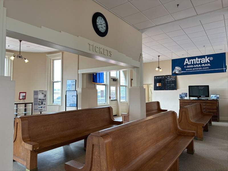 Santa Fe Depot. Photo credit Robin O'Neal Smith