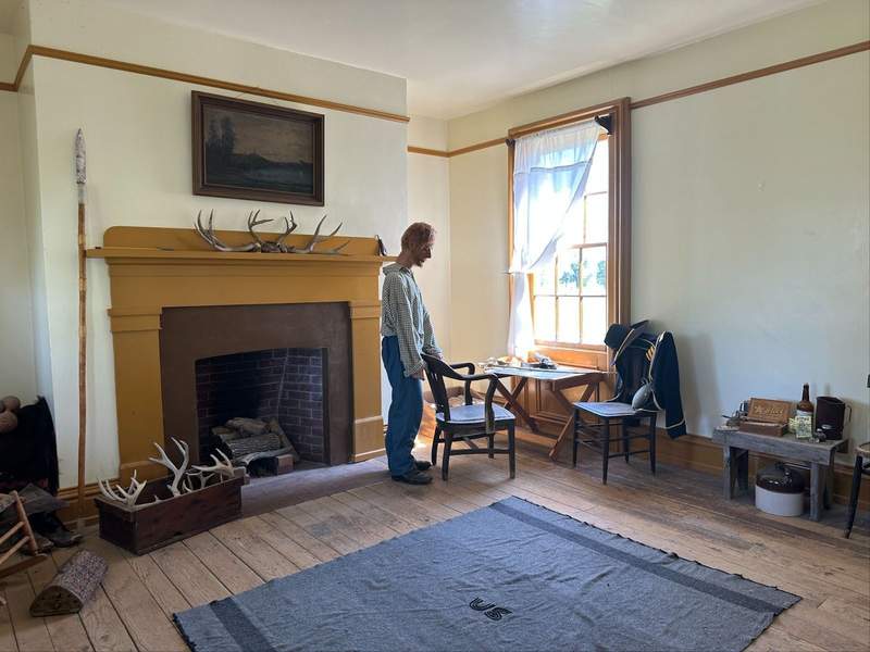Officer's quarters at Fort Hays. Photo credit: Robin O'Neal Smith
