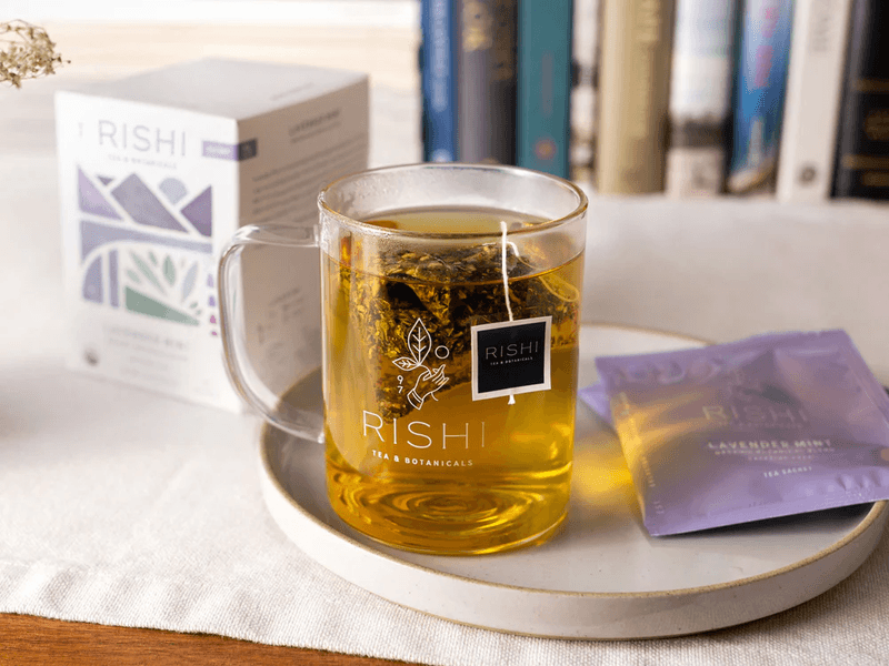 A cup of Rishi Tea.
