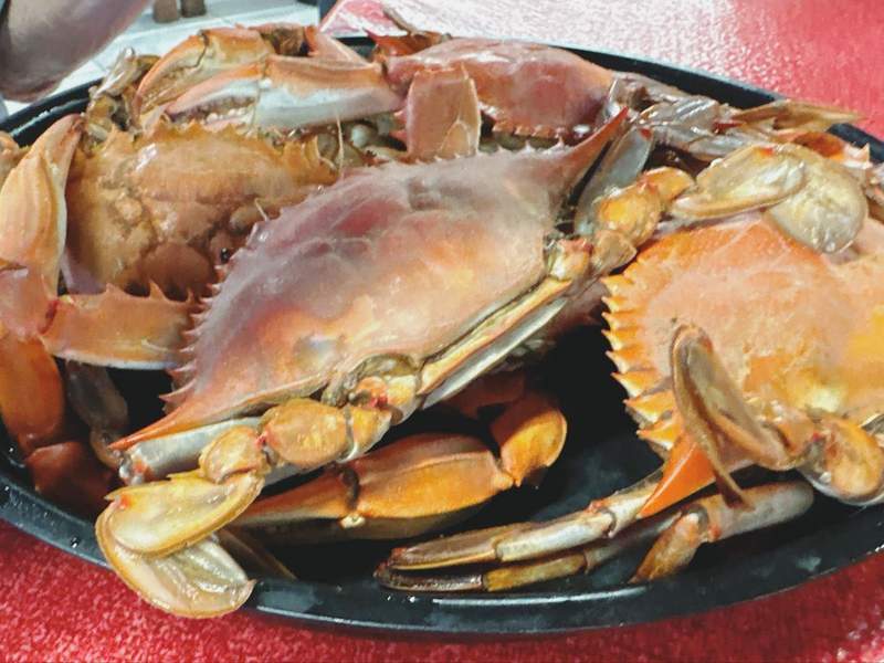  A delicious Crab Boil at the Seafood Palace in Lake Charles, LA. 