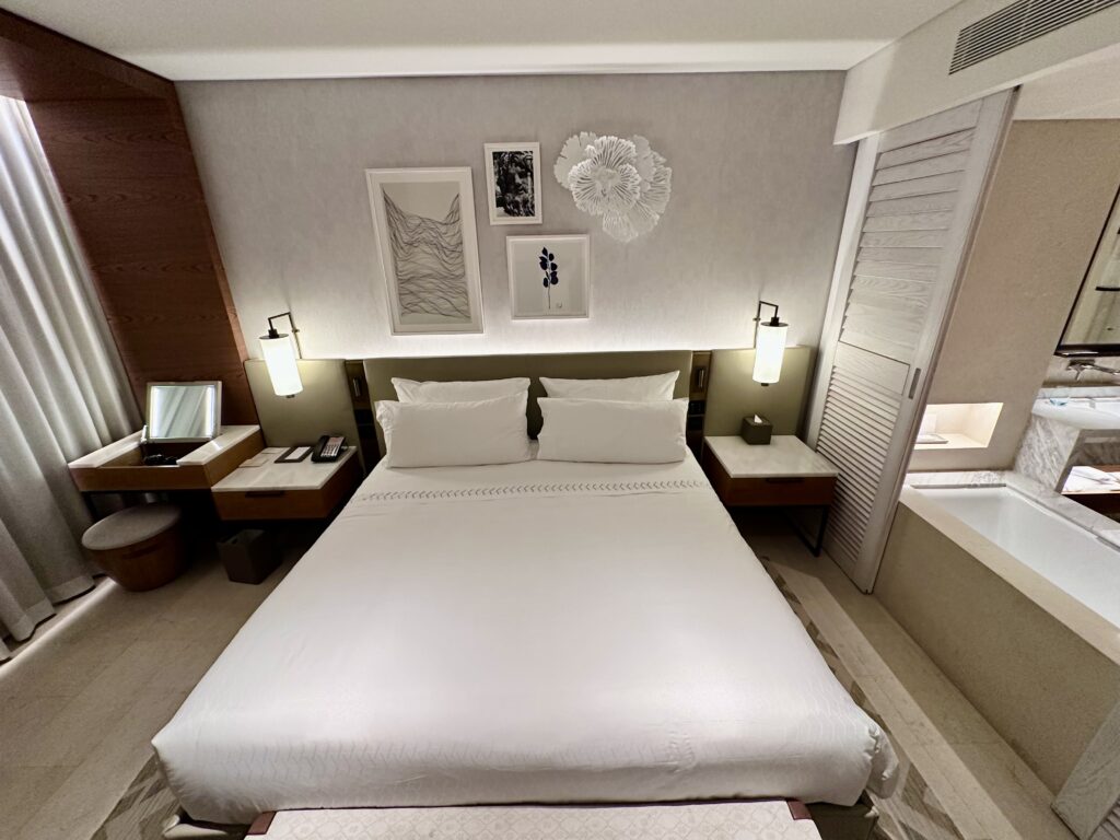 King room at Amara, a luxury resort stay in Cyprus