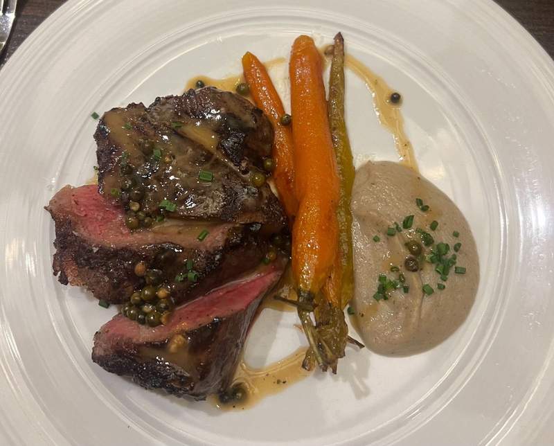 steak au poivre