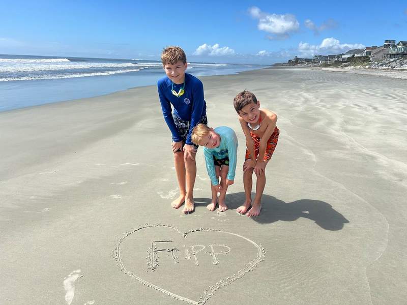 Fripp Island Resort Beach with kids