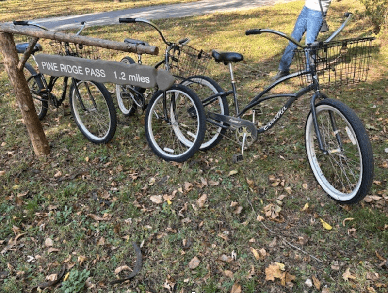 Bicycles you can rent at Dogwood Canyon