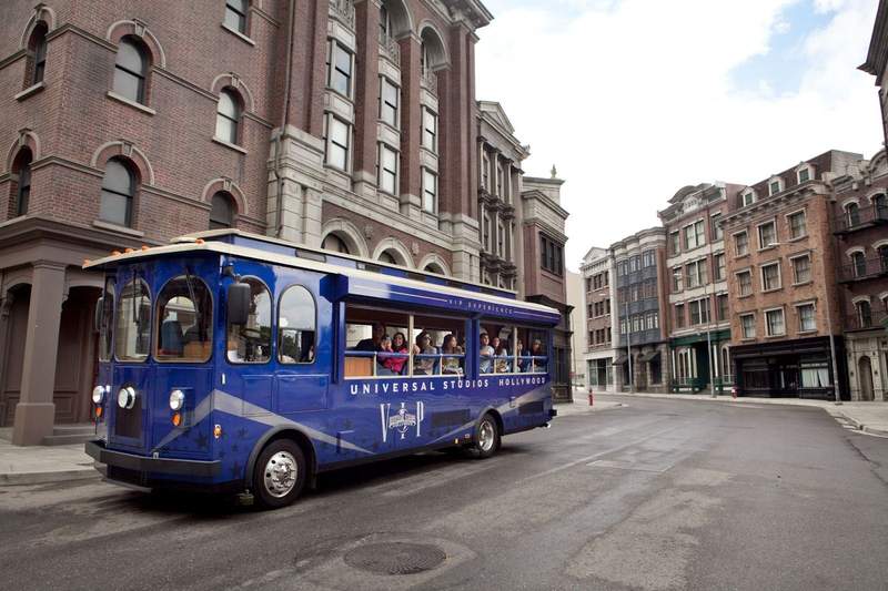 VIP Experience Trolley Universal Studios Hollywood.