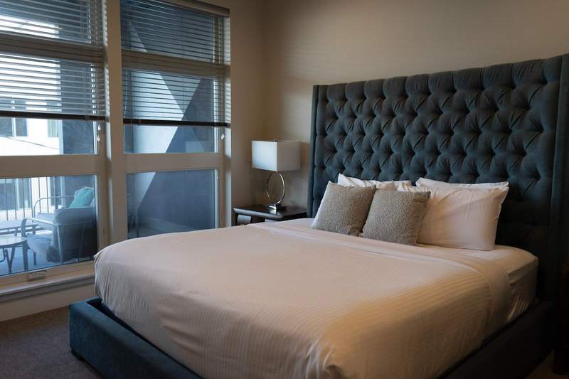 Whimstay master bedroom