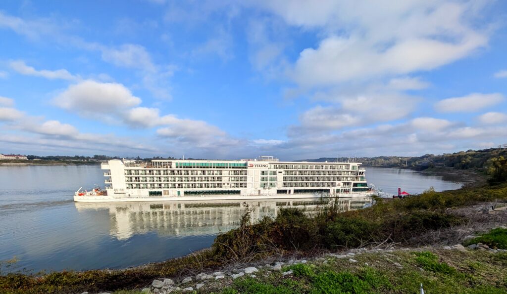 the Viking Mississippi River cruise boat