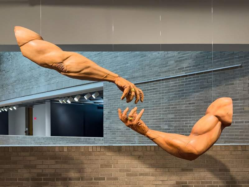 NCMA Grab From Above and Grab From Below Bob Trotman artist.