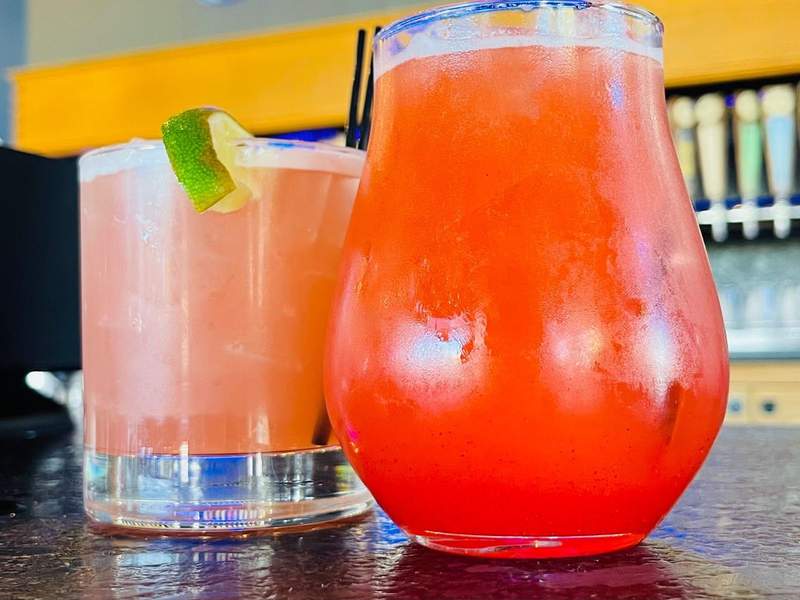 Cocktails at Wild Leap Brewery in LaGrange