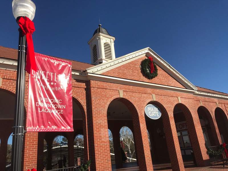 Sweetland Ampitheater front gate