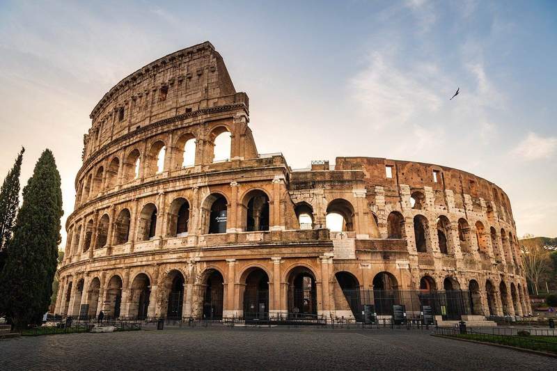 The Colosseum in Rome