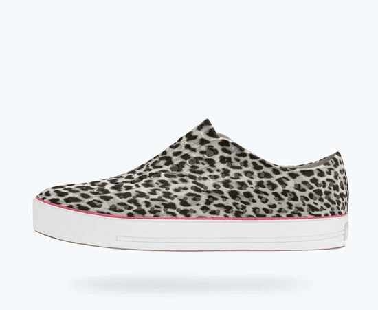 leopard print Native Jefferson Arc shoe
