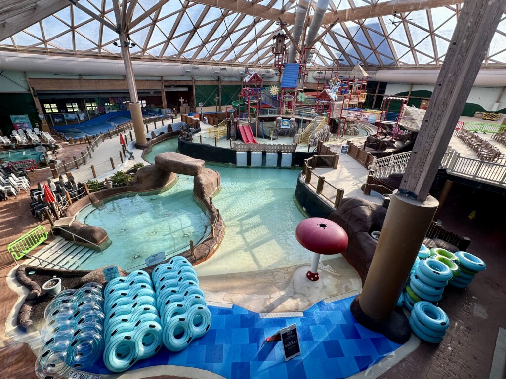 Indoor water park at Virginia's Massanutten Resort