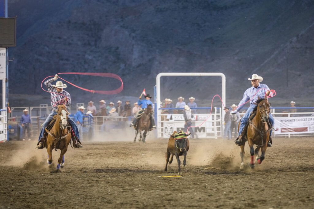 Cody Nite Rodeo lasso event