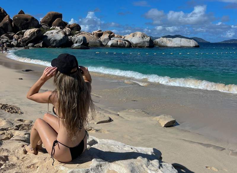 The Baths feature massive granite boulders and crystal-clear waters to be explored