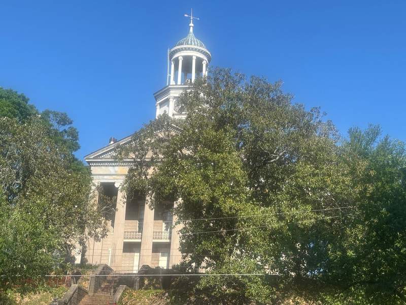 The cupola of the Old Court House, a Vicksburg historic landmark