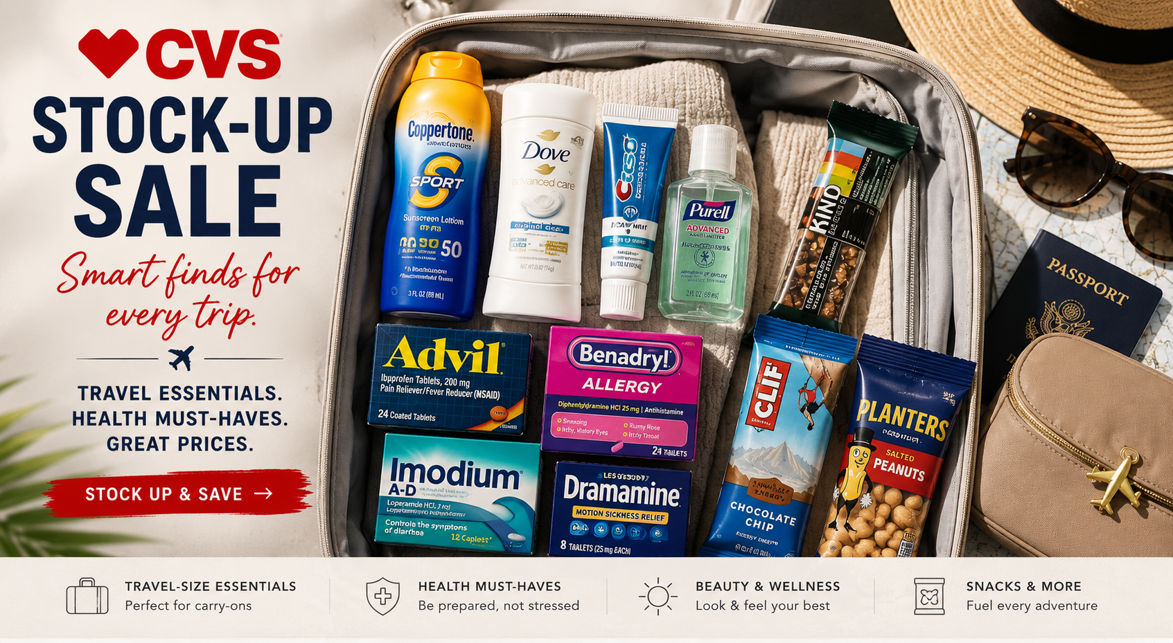 CVS Stock-Up Sale: the Smartest Way to Prep for Your Next Vacation