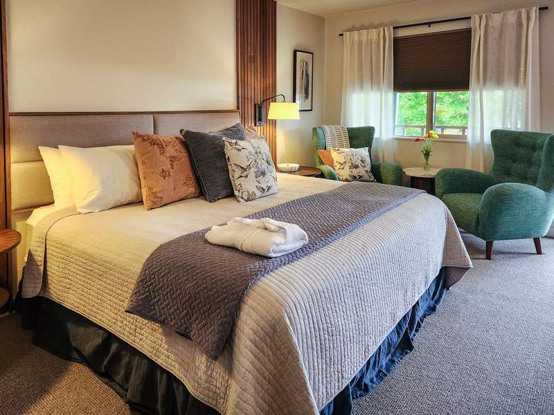 Guest room at Discovery Inn, San Juan Island
